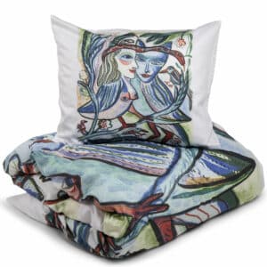 Kosta Linnewäfveri Turturduvor Bäddset