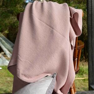 Etol-Design-Stripes-Överkast-Rosa-2