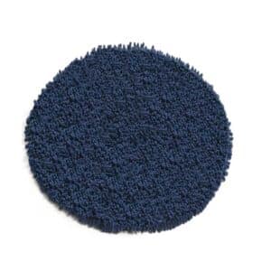 Etol Design Rasta Matta Rund Blå plan