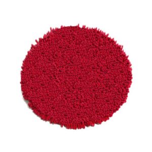 Etol Design Rasta Matta Rund Röd plan