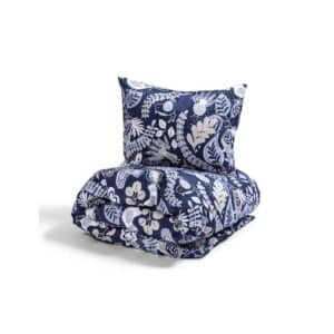 Kosta Linnewäfveri Stormhagen Bäddset Blå