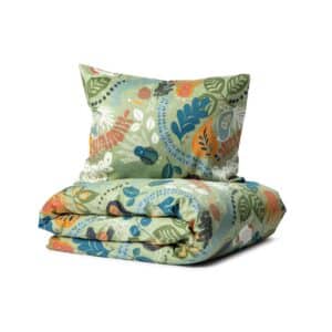 Kosta Linnewäfveri Stormhagen Bäddset Grön